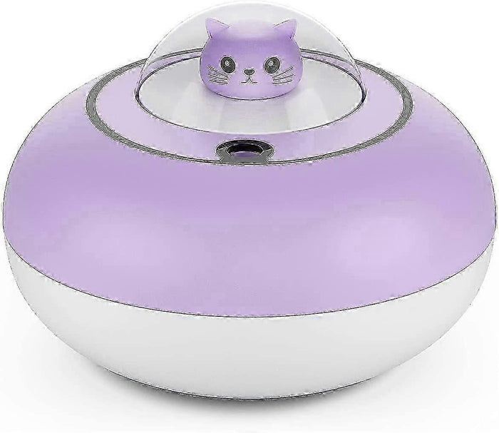 USB Ultrasonic Humidifier with 300ml Tank and LED Light