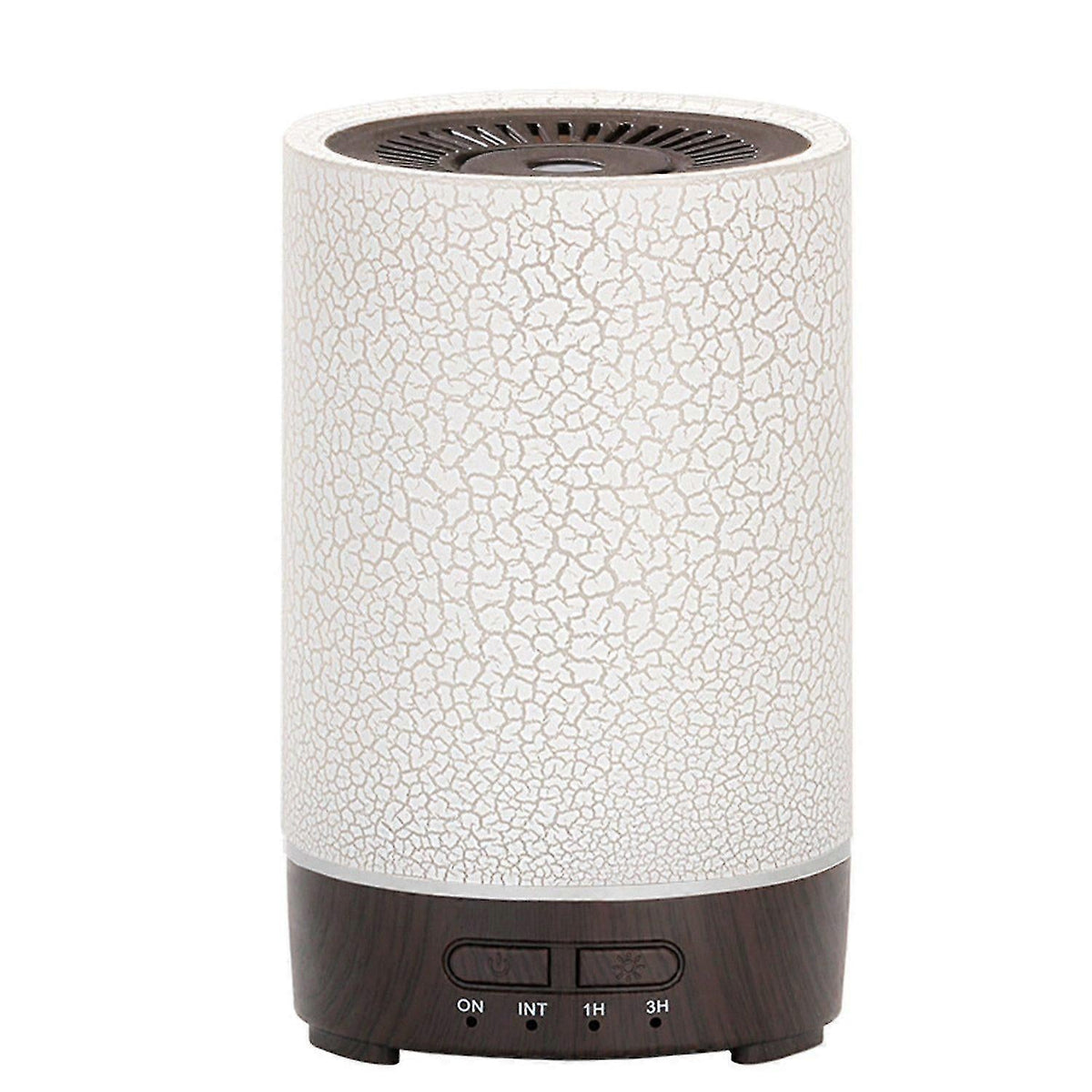 Aroma Diffuser Humidifier with Night Light - Dark Wood Design