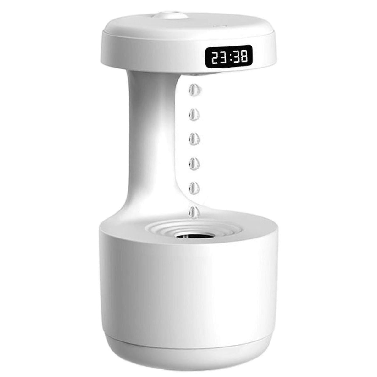 Smart Anti-Gravity LED Display Humidifier for Home Bedroom