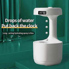 Smart Anti-Gravity LED Display Humidifier for Home Bedroom