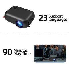 A10 Mini LED Projector WiFi Native 1080P Video Player