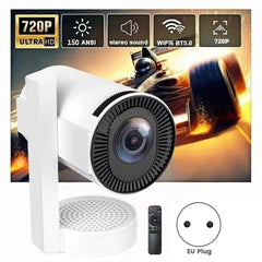Portable Projector 270 Degree Android13 WiFi Bluetooth