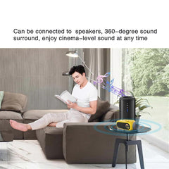 360P Mini LED Projector Wired Mobile Phone Home Theater