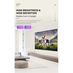Portable Mini Projector Home Theater Video Beam Projector