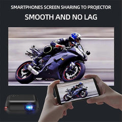 A10 Mini LED Projector WiFi Native 1080P Video Player