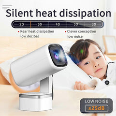 4K Mini Projector 1280x720P WiFi6