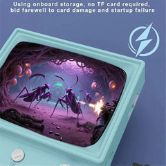 R36T Retro Game Console 3.5 Inch IPS 128G 20000 Games Pocket Player