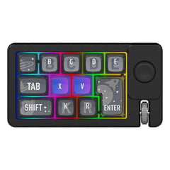 Three-Mode Macro Mechanical Gaming Keyboard with Joystick
