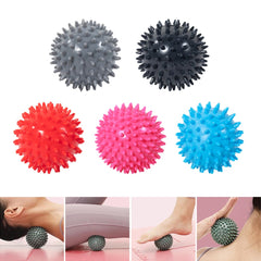 2pcs 9cm PVC Spiky Massage Balls for Hand Foot Yoga