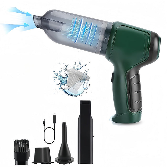 3-in-1 Handheld Portable, Multi-Nozzle Vacuum Cleaner
