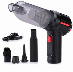 3-in-1 Cordless Vacuum Cleaner - Handheld Air Duster for Home and Car