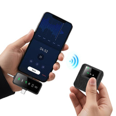 3-in-1 Wireless Lavalier Microphone - iPhone Android Camera Live Streaming