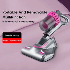 3-in-1 UV Mattress Vacuum Cleaner - Cordless with Strong Suction