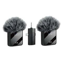 3-in-1 Wireless Lavalier Microphone - Noise Cancelling for iPhone Android