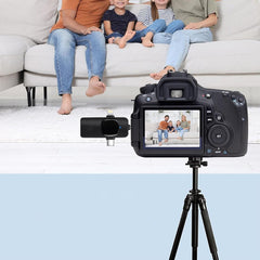 3-in-1 Dual Wireless Lavalier Microphone - Android iPhone Camera Vlog