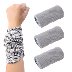3pcs Instant Cooling Towels for Sports Cycling Gym Outdoor
