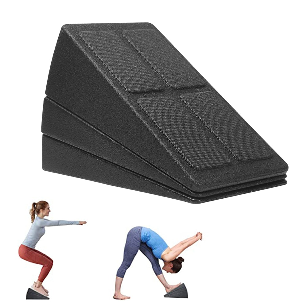 3pcs Wedge Squat Slant Board Set for Yoga and Leg Stretch Training