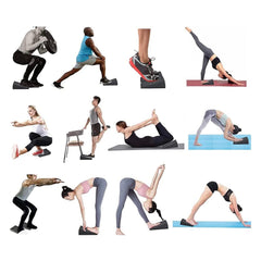 3pcs Wedge Squat Slant Board Set for Yoga and Leg Stretch Training