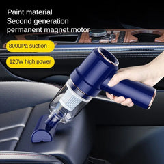 4-in-1 Handheld Car Vacuum Cleaner - 8000Pa Wireless Blower for Home
