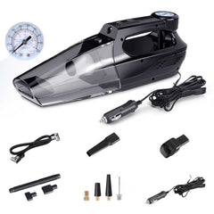 4 in 1 Car Vacuum Cleaner Portable Inflator Pump