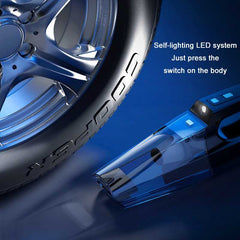 4 in 1 Car Vacuum Cleaner Portable Inflator Pump