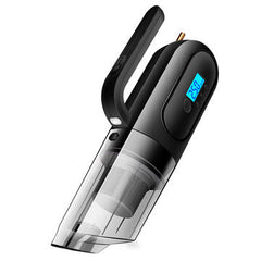 4-in-1 Digital Car Vacuum Cleaner with Tire Inflator and Pressure Gauge - 120W