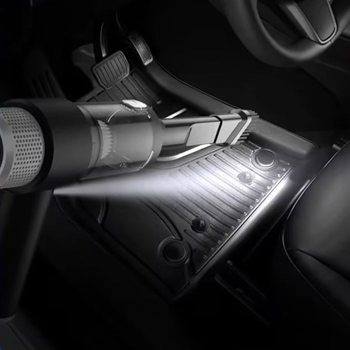 4-in-1 Cordless Vacuum Cleaner - Black Mini Air Duster for Car and Home