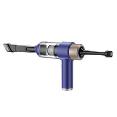4-in-1 Cordless Vacuum Cleaner - Blue Mini Air Duster for Home and Car