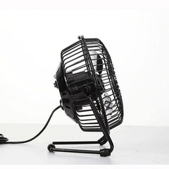 4 Inch Mini USB Table Fan - Quiet Rechargeable for Home or Travel