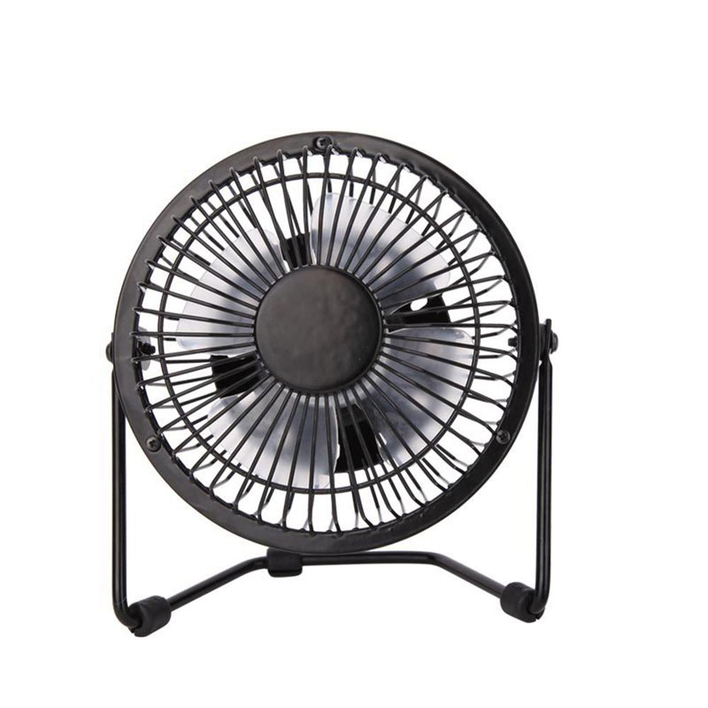 4 Inch Mini USB Table Fan - Quiet Rechargeable for Home or Travel