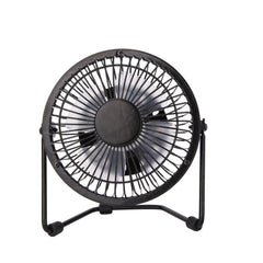 4 Inch Mini USB Table Fan - Quiet Rechargeable for Home or Travel