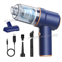42000RPM Cordless Handheld Car Vacuum Cleaner - Mini Auto Duster