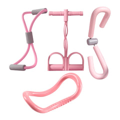 4pcs Home Yoga Equipment Set for Indoor Fitness and Exercise