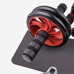 5-in-1 AB Wheel Roller Kit with Push-Up Bars and Hand Gripper