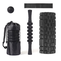 5-in-1 Foam Roller Set with Massage Ball and Stretching Strap