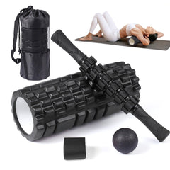 5-in-1 Foam Roller Set with Massage Ball and Stretching Strap