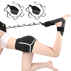 6pcs Gradient Multi-Loop Yoga Stretch Straps for Flexibility