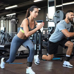 6pcs Ankle Resistance Bands with Cuffs for Leg & Glute Training