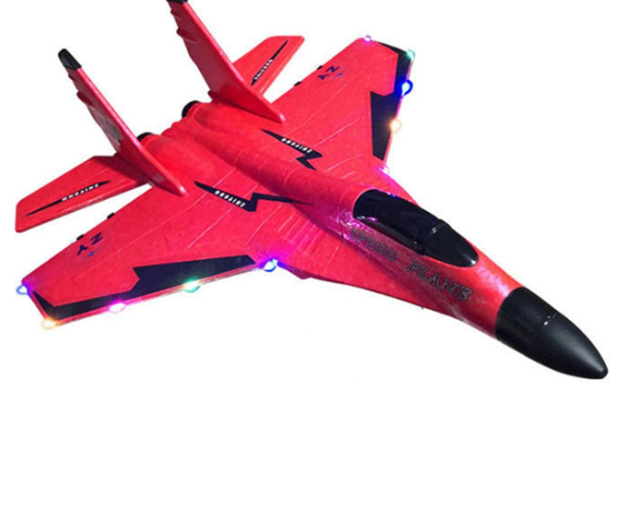 A03 3-in-1 RC Foam Glider Sea Land Air Toy with Light - Red