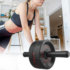 Ab Roller Wheel with Kneeling Pad for Core Strength Training