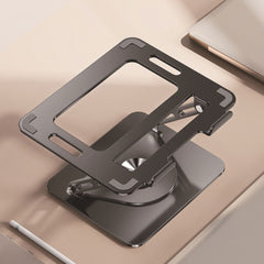 360¡ã Rotating Foldable Laptop Stand Ergonomic Adjustable Riser