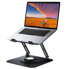 360¡ã Rotating Foldable Laptop Stand Ergonomic Adjustable Riser
