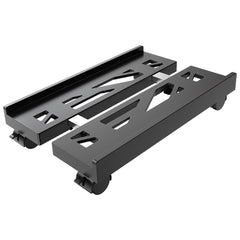 Adjustable PC Case Stand with Wheels for Computer Tower