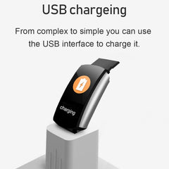 Activity Tracker Heart Rate Sleep Monitor Pedometer IP67 Black