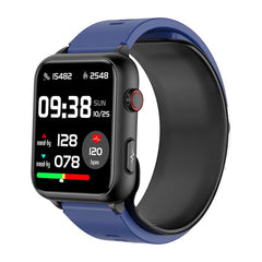 Smartwatch 1.91 Display Blood Pressure Heart Rate Oxygen Dark Blue