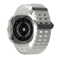 Smartwatch Bluetooth Calling Health Tracker Sports Modes White