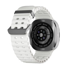 Smartwatch Bluetooth Calling Health Tracker Sports Modes White