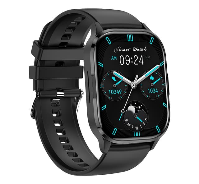 Smartwatch Sports Modes Bluetooth Calling Waterproof Black