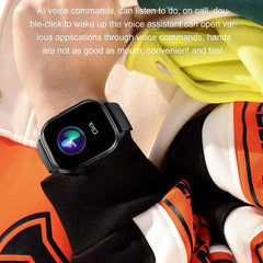 Smartwatch Sports Modes Bluetooth Calling Waterproof Black