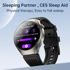 Smartwatch ECG Bluetooth Calling Health Tracker Black